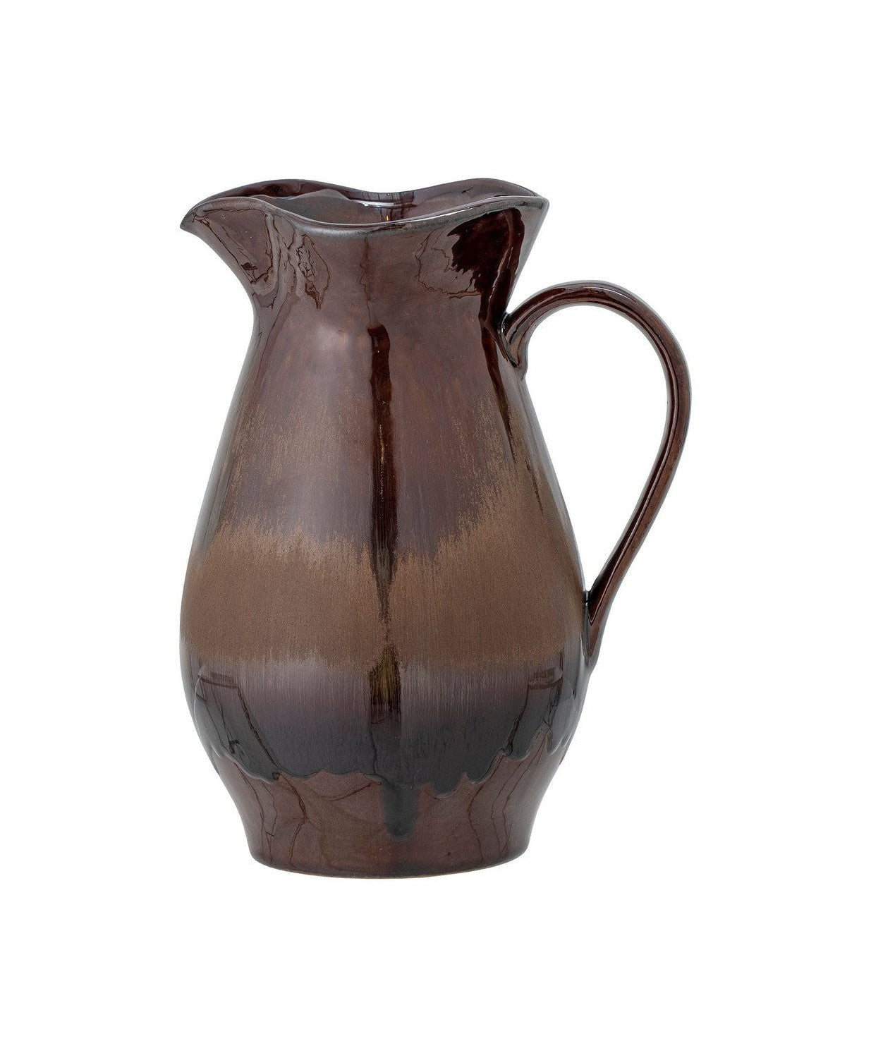 Creative Collection Dahlia Jug, Brown, Stoneware