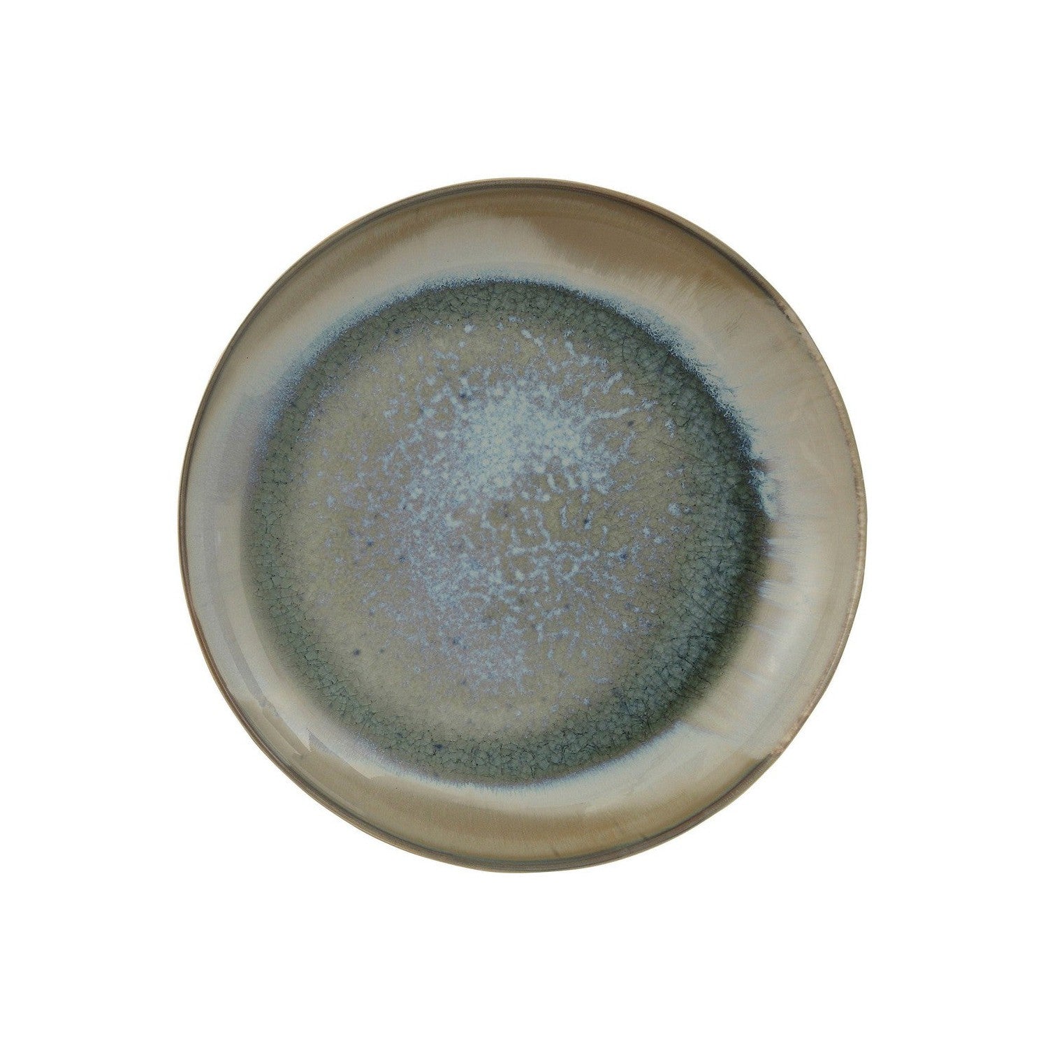 Creative Collection Heather Serving Plate, Green, Stoneware