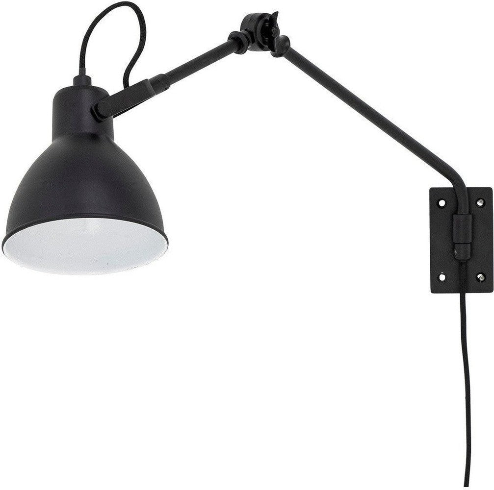 [product_category]-Creative Collection Jili Wall Lamp, Black, Metal-Creative Collection-5711173297641-82055671-BLO-1