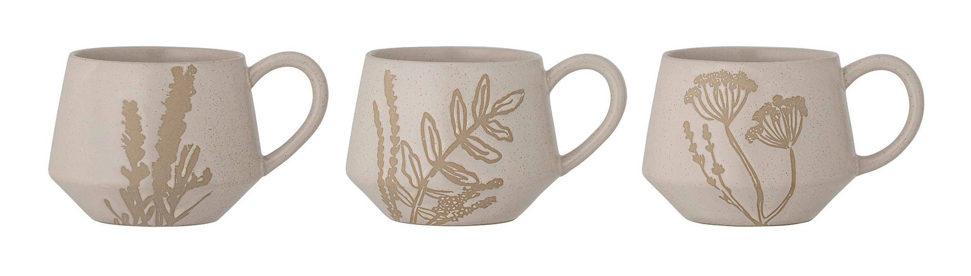 Creative Collection Primrose Mug, Nature, Stoneware