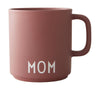 Design Letters Favoritkopp med Hank Mom, Ash Rose