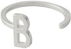 Design Letters LITERATION A-Z, 925 Sterling Silver, B