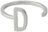 Design Letters LITERATION A-Z, 925 Sterling Silver, D