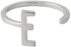 Design Letters LITERATION A-Z, 925 Sterling Silver, E