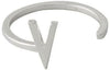 Design Letters LITERATION A-Z, 925 Sterling Silver, V