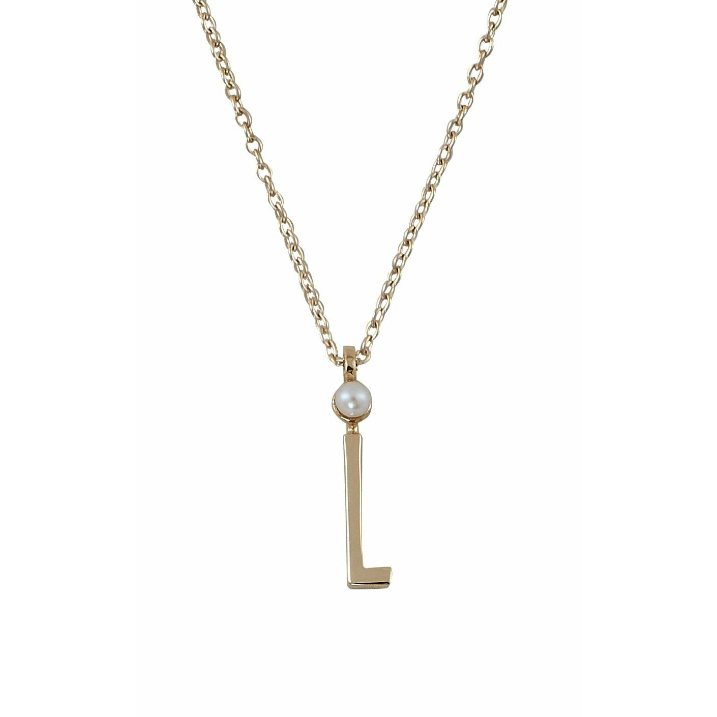 [product_category]-Design Letters Necklace In Pure Gold, L-Design Letters-5710498188573-90304012L-DES-1