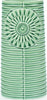 Dottir Pipanella Lines Vase Oval Green, 18,1 cm