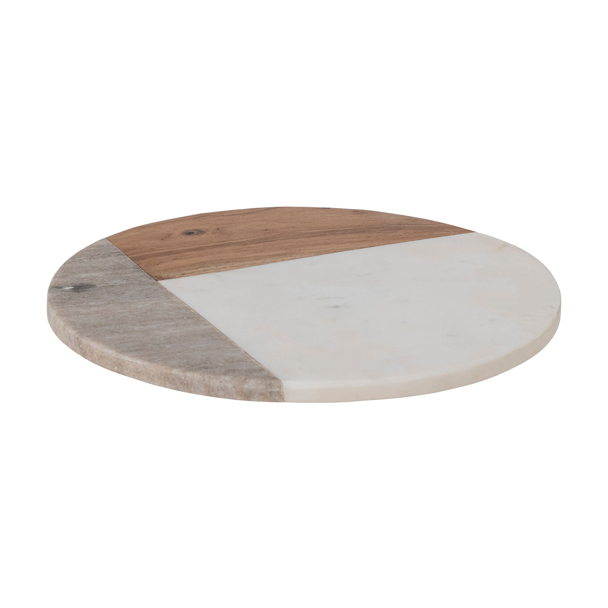 Creative Collection Olly Cake Tray, White, Marble