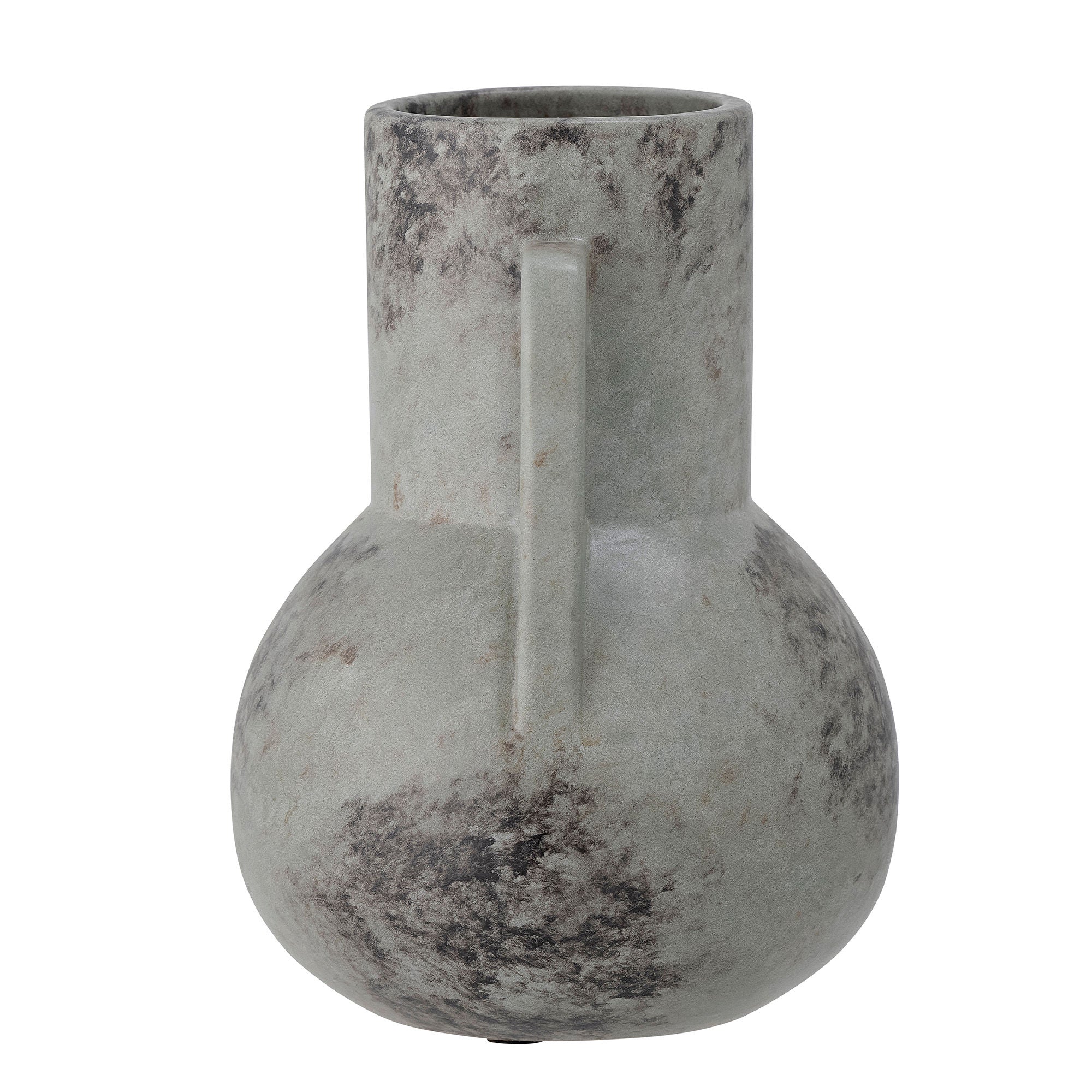 Bloomingville Tias Vase, Grey, Ceramic