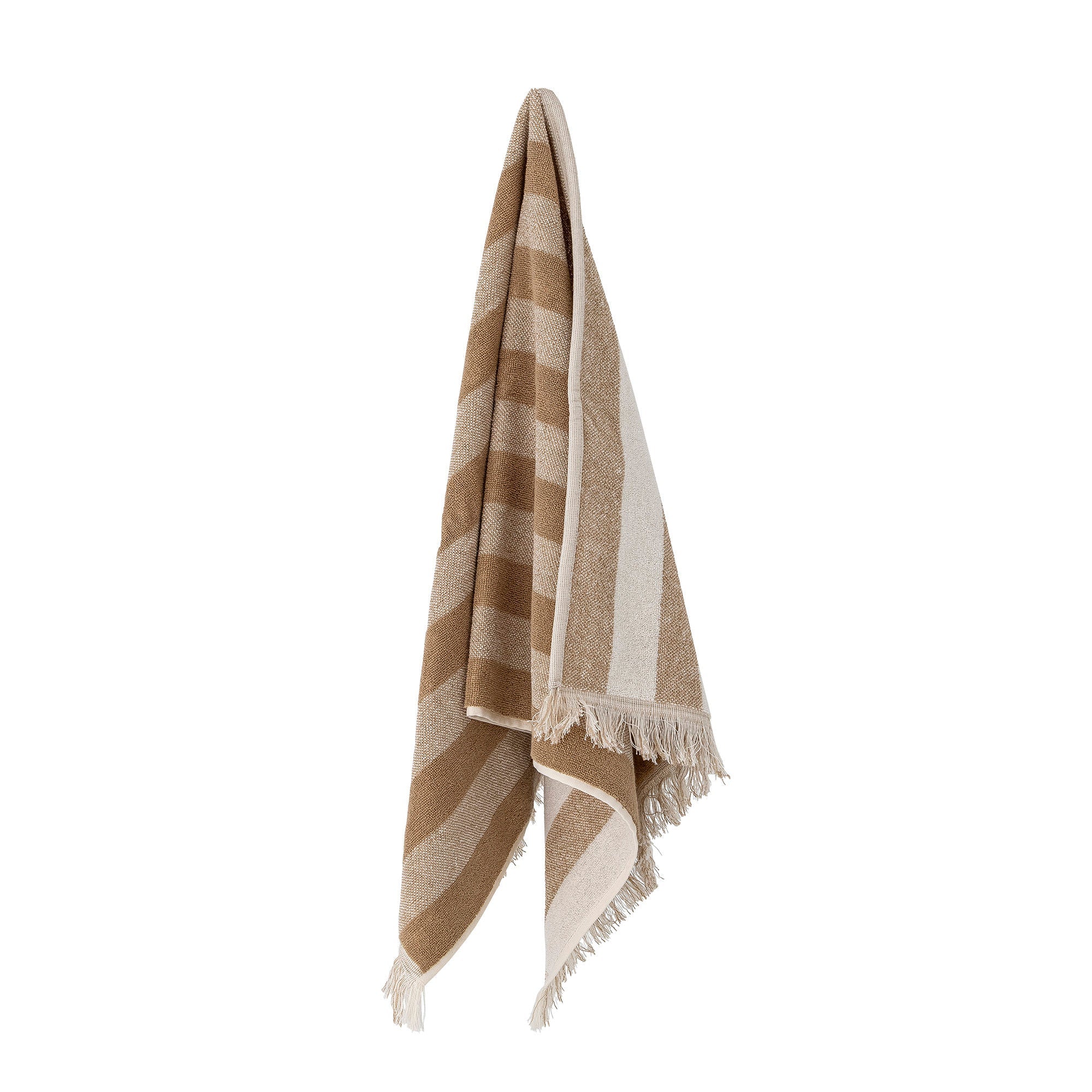 Bloomingville Elaia Towel, Brown, Cotton