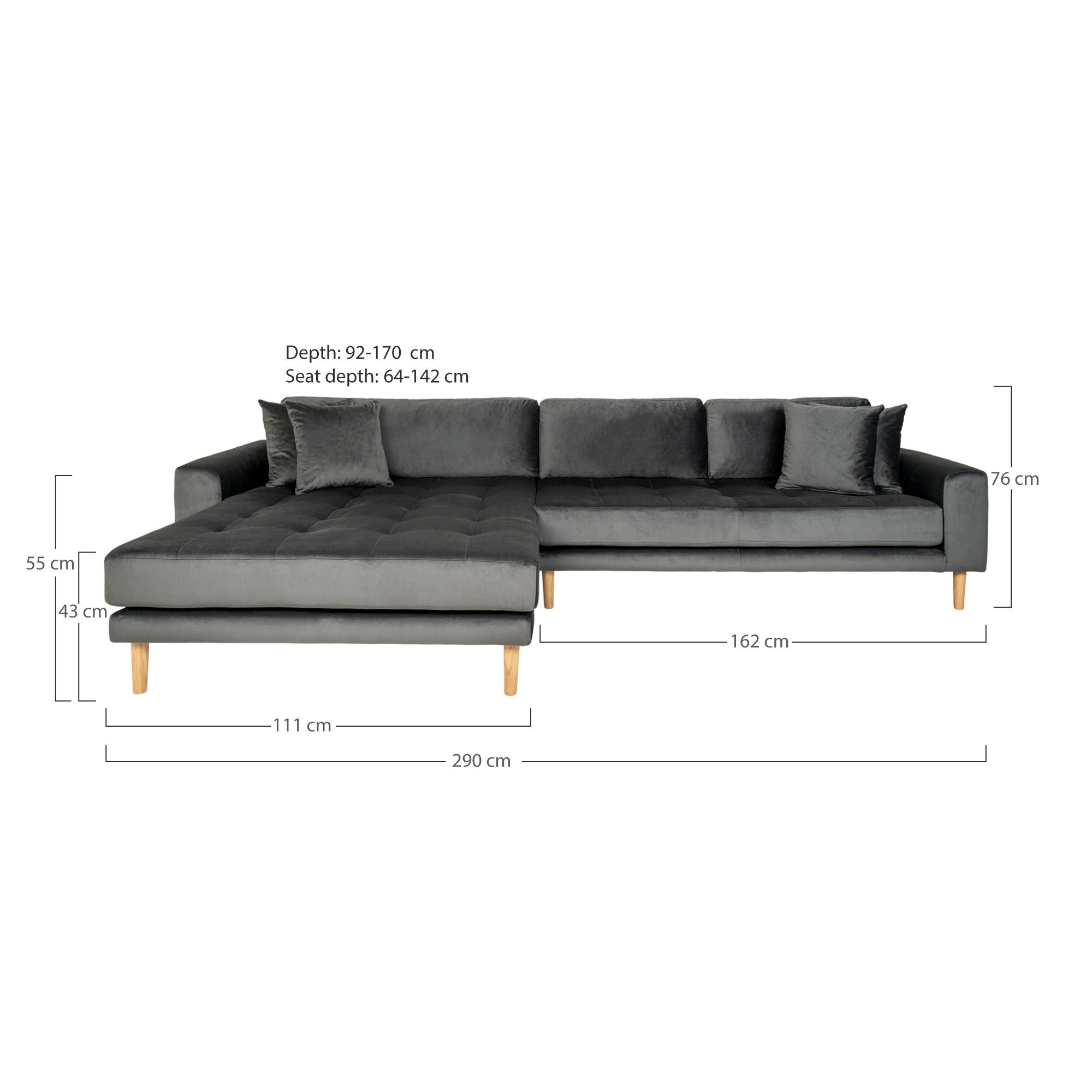 House Nordic Lido Lounge Sofa