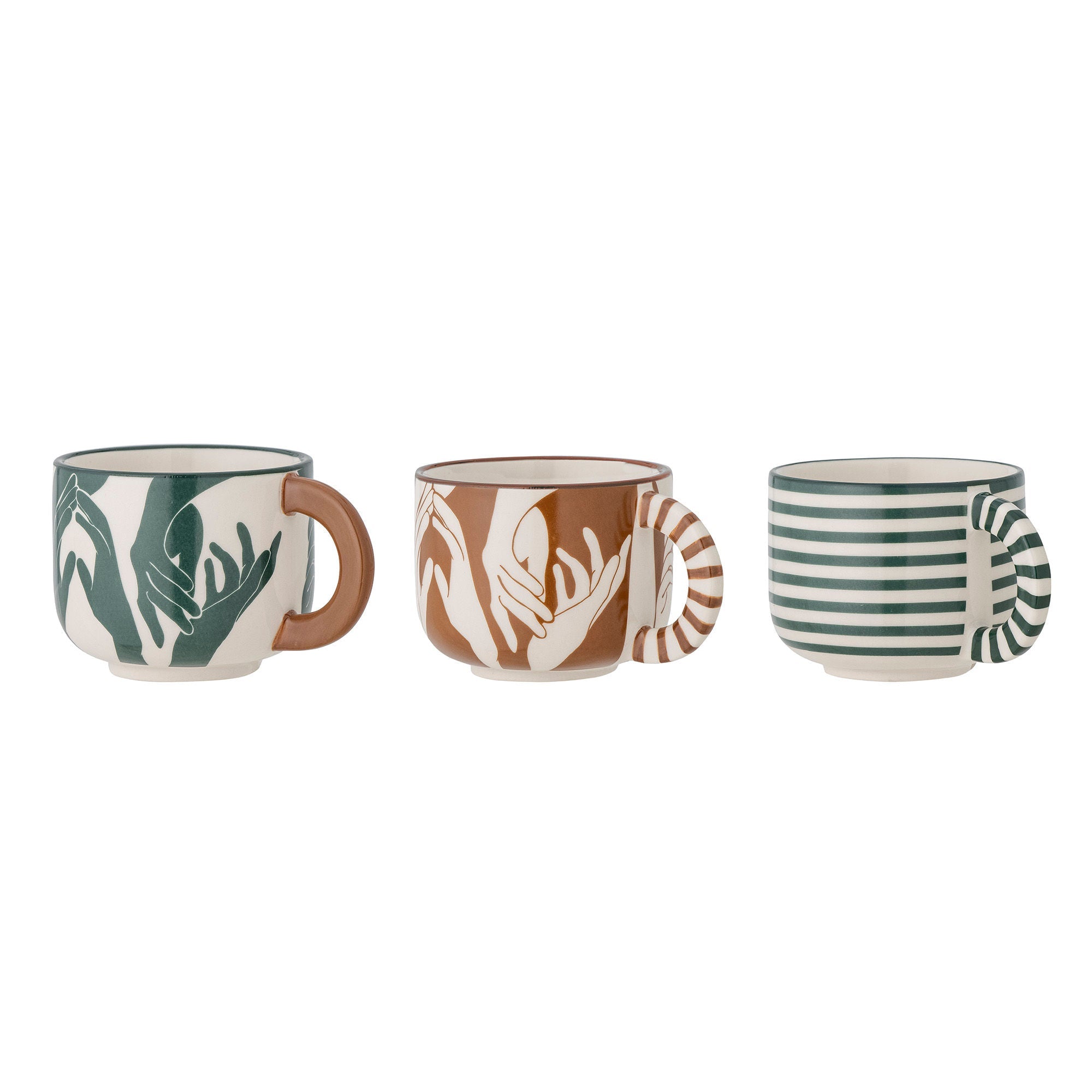 Bloomingville Carim Cup, Green, Stoneware
