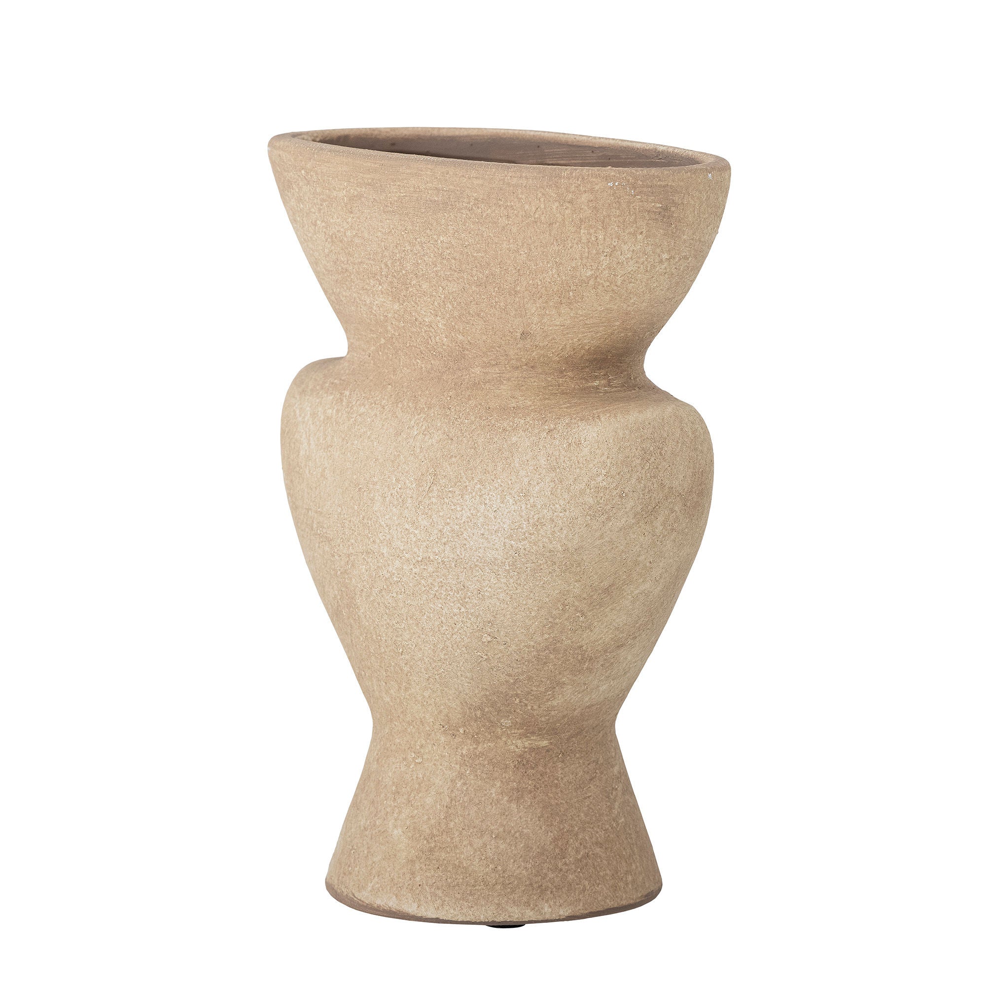 Bloomingville Cristel Deco Vase, Nature, Terracotta
