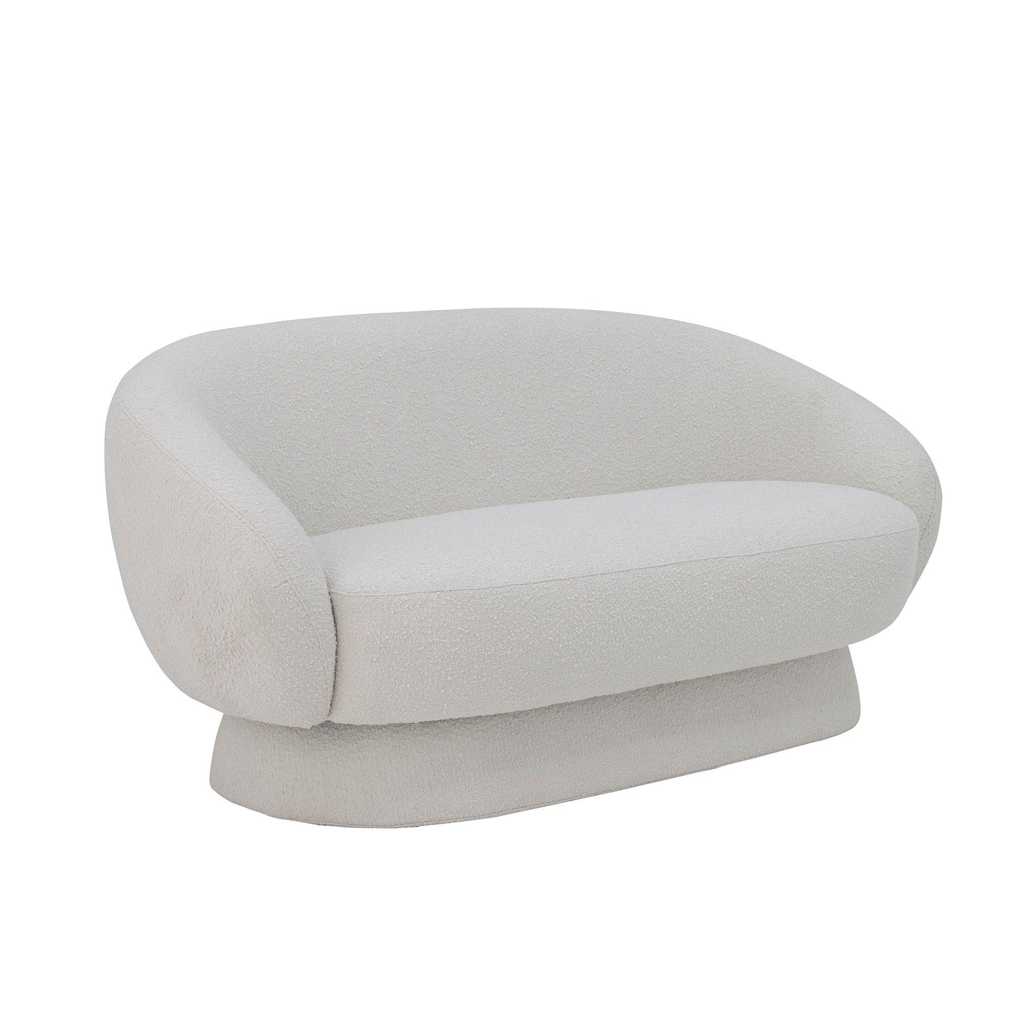 Bloomingville Ted Sofa, White, Polyester