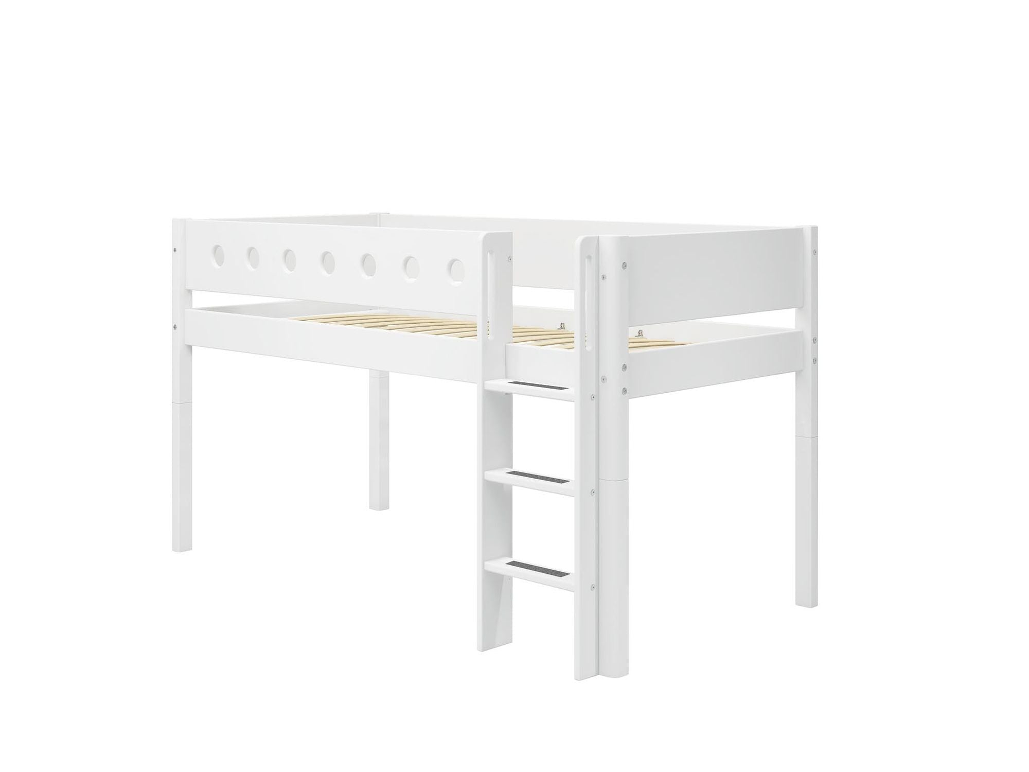 FLEXA Mid-high bed w. straight ladder