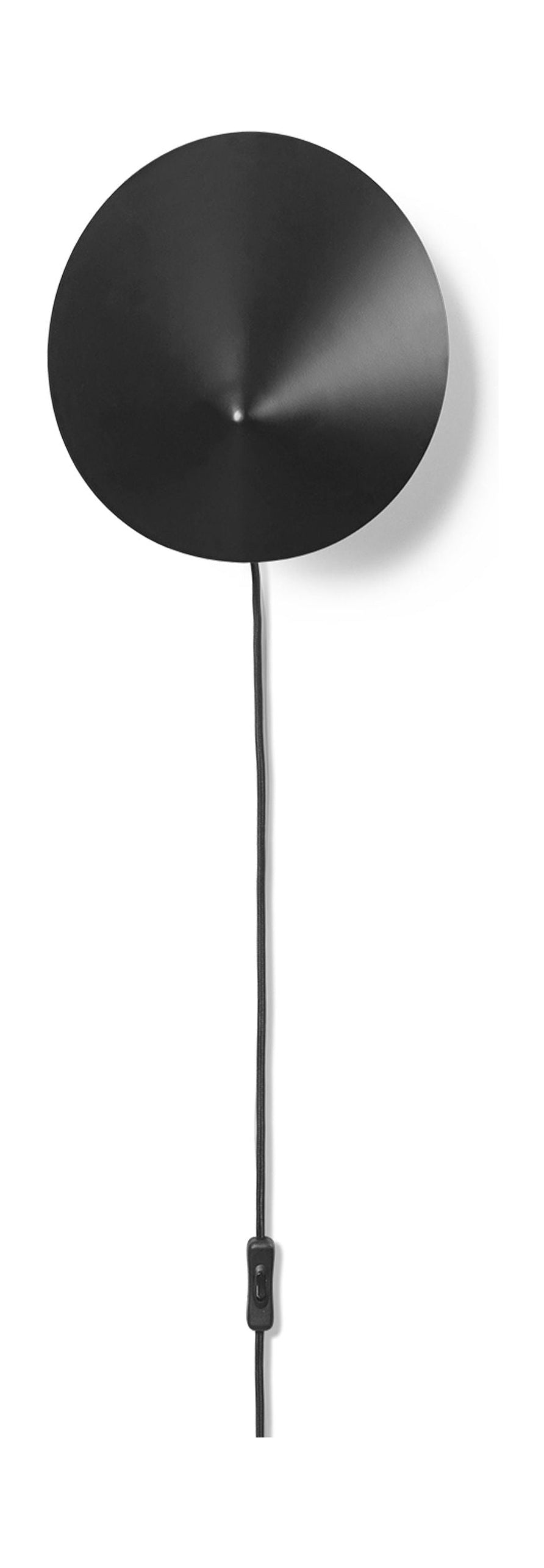 [product_category]-Ferm Living Arum Wall Sconce, Black-Ferm Living-5704723293385-1104266372-FER-1