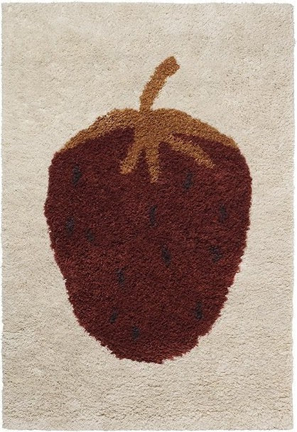 [product_category]-Ferm Living Fruiticana Strawberry Rug, 120 Cm-Ferm Living-5704723021278-9069-FER-1