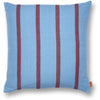 Ferm Living Grand Pude, Faded Blue/Burgundy