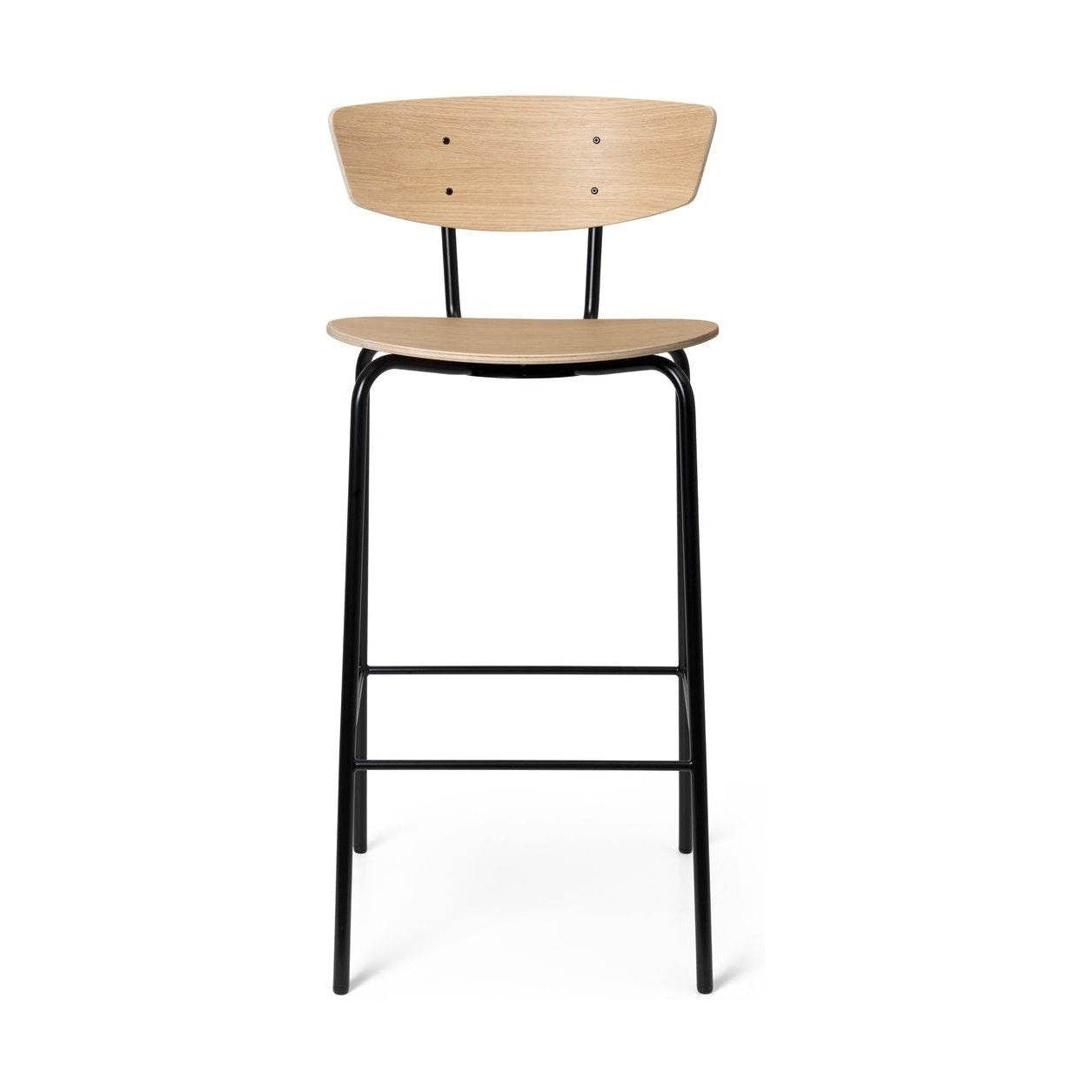 [product_category]-Ferm Living Herman Low Bar Stool, Oak White Oiled-Ferm Living-5704723284604-1104265494-FER-2