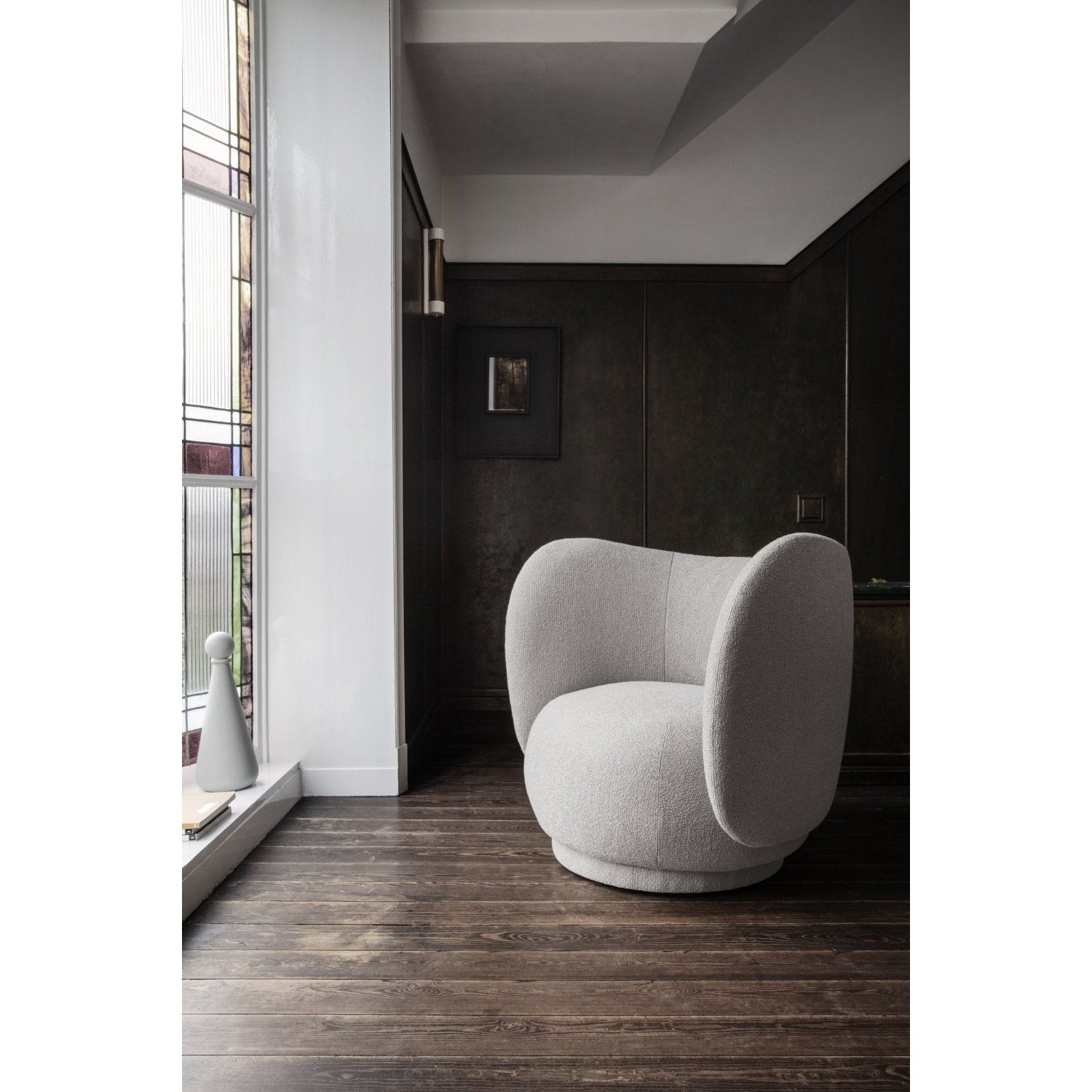 [product_category]-Ferm Living Rico Lounge Armchair Brushed, Off White-Ferm Living-5704723030812-100223202-FER-2