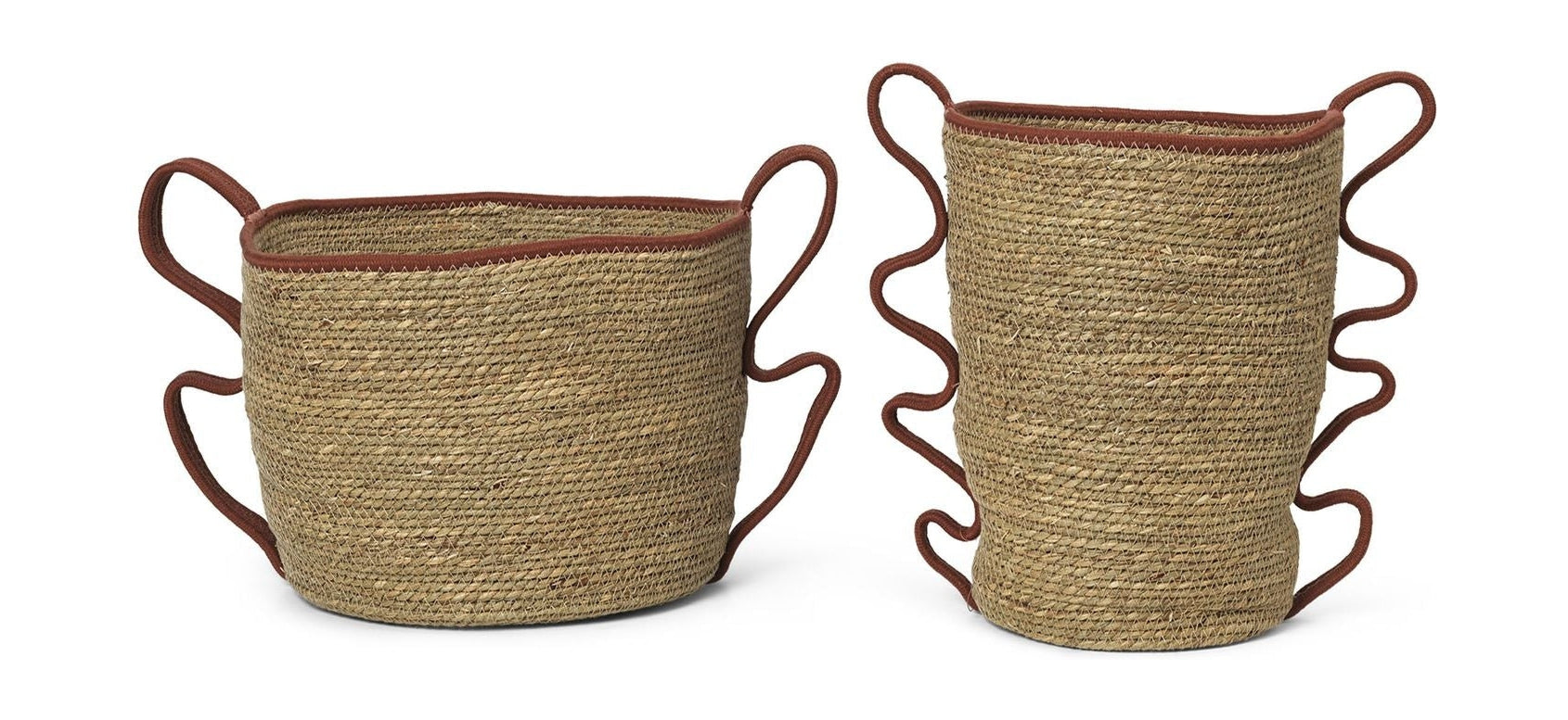 [product_category]-Ferm Living Verso Baskets Set Of 2, Brick-Ferm Living-5704723302124-1104267246-FER-1