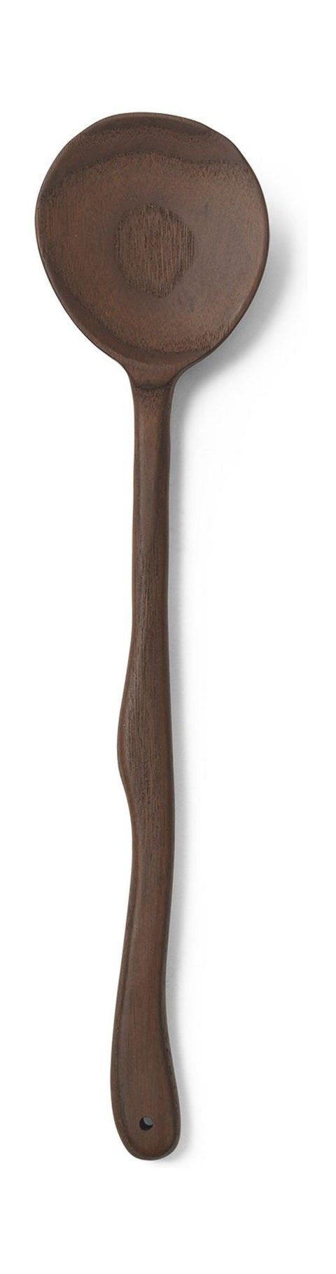 Ferm Living Slingrande sked, 30 cm, mörkbrun