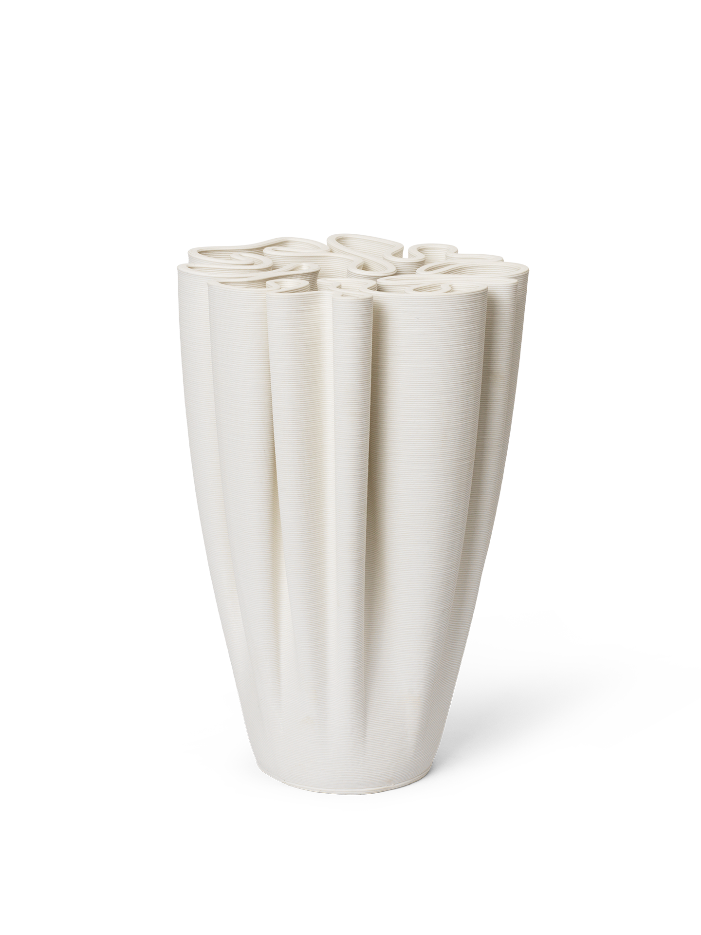 Ferm Living Dedali Vase Off White