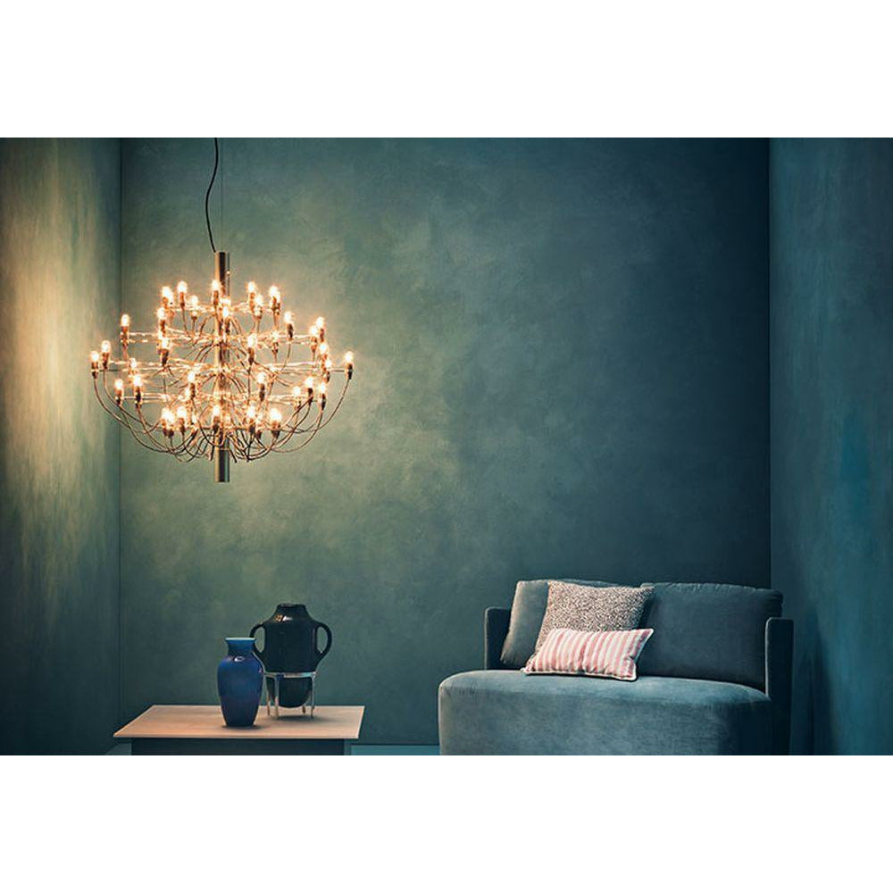 [product_category]-Flos 2097/50 Frosted Chandelier, Black Matt-Flos-8059607000458-A1501031-FLO-4