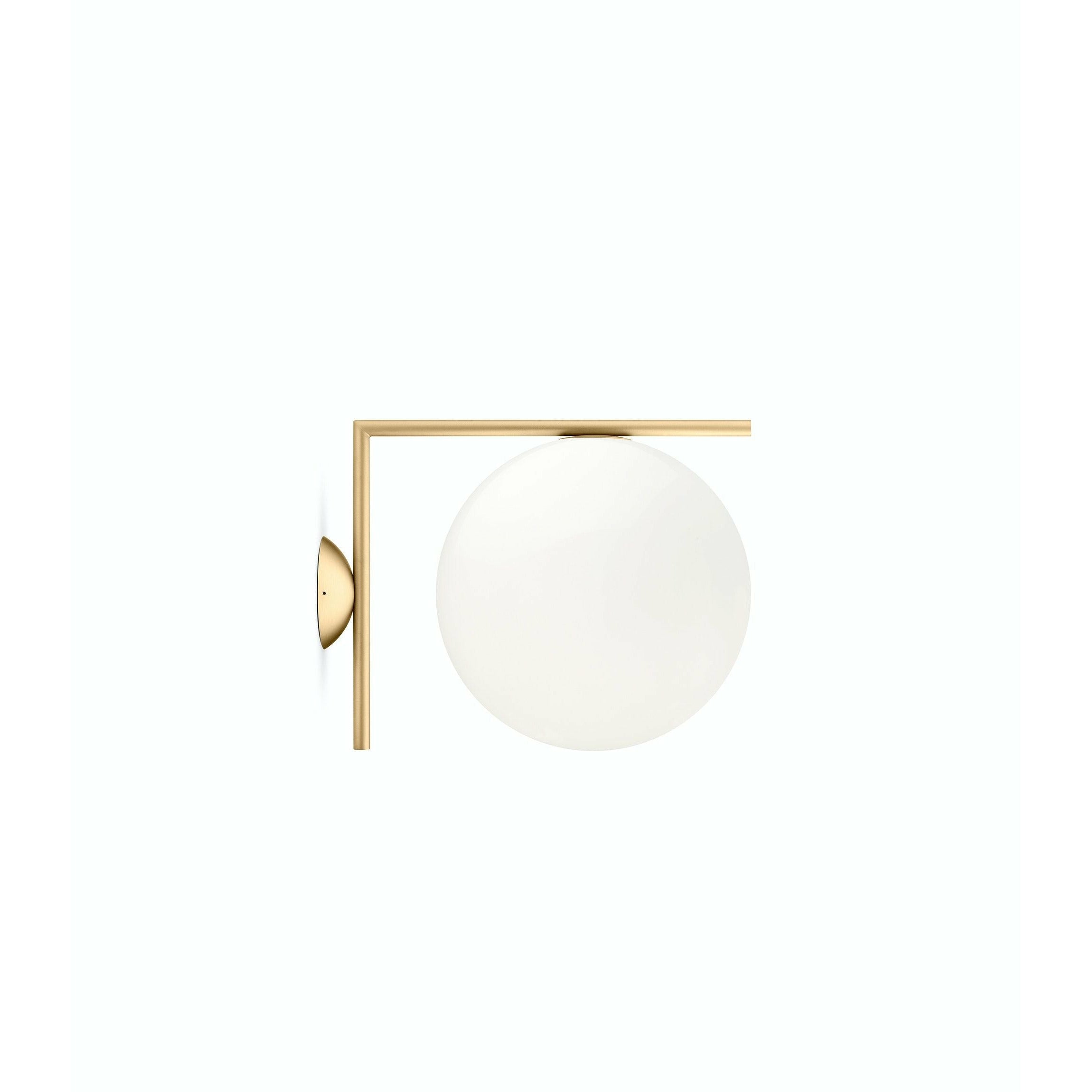 Flos IC Light C/W2 Væglampe/Loftlampe, Messing