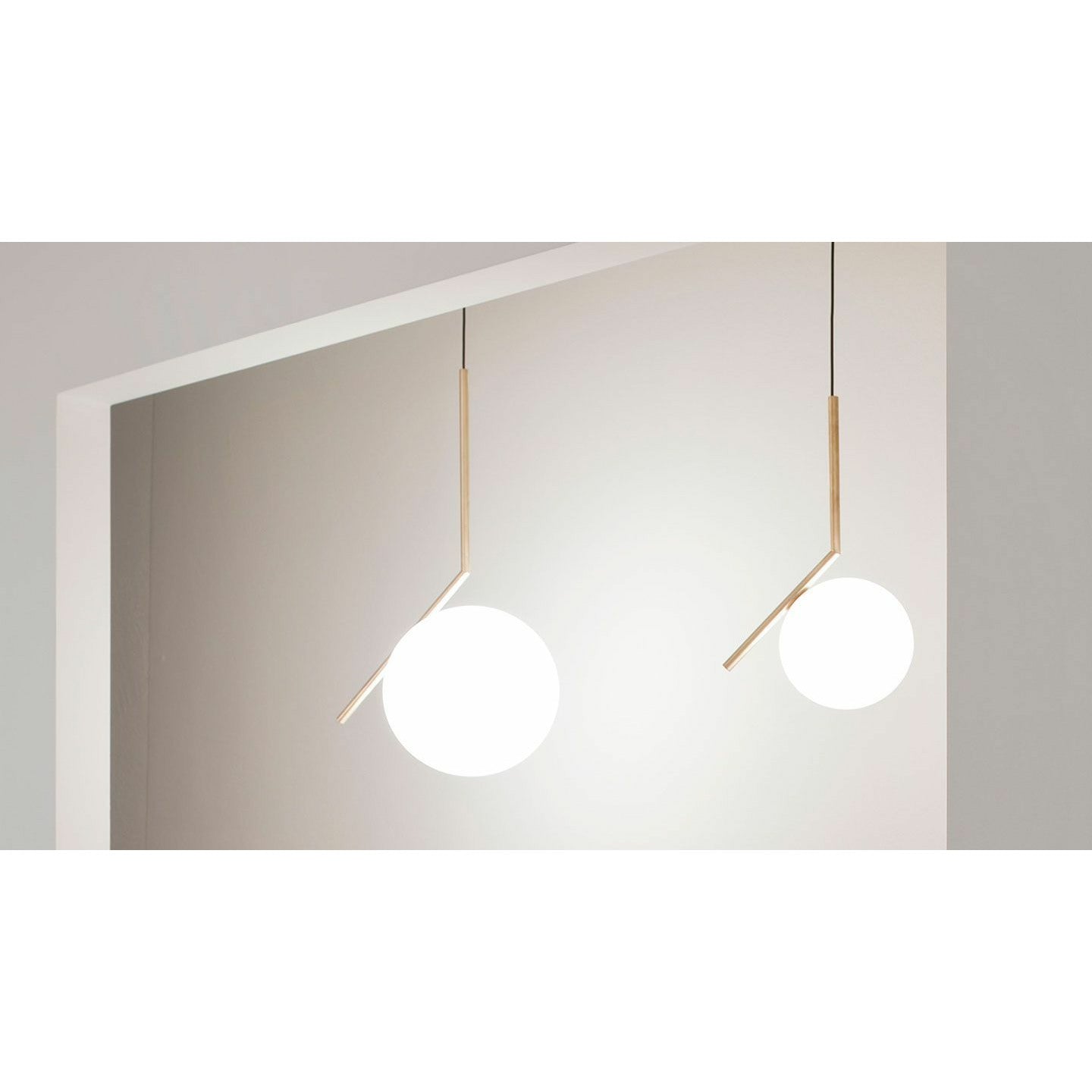 FLOS IC Light S1 -hänge, mässing