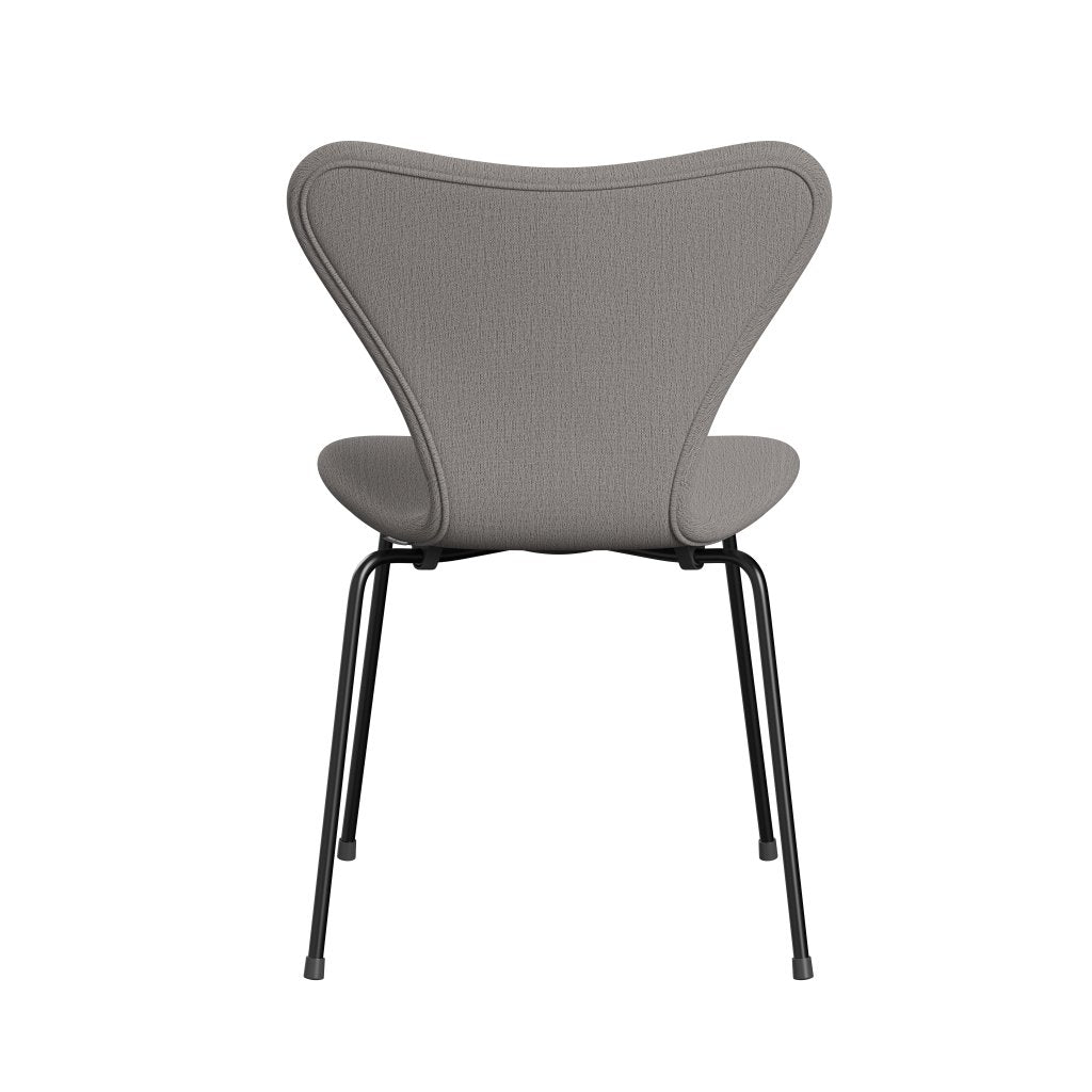 [product_category]-Fritz Hansen 3107 Chair Full Upholstery, Black/Christianshavn Beige-Fritz Hansen-3107FU-CH1121-DRBL-FRI-4