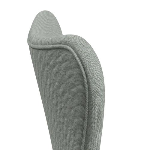 [product_category]-Fritz Hansen 3107 Chair Full Upholstery, Nine Grey/Sunniva 2 Mint Green-Fritz Hansen-3107FU-SV132-DRNIGR-FRI-5