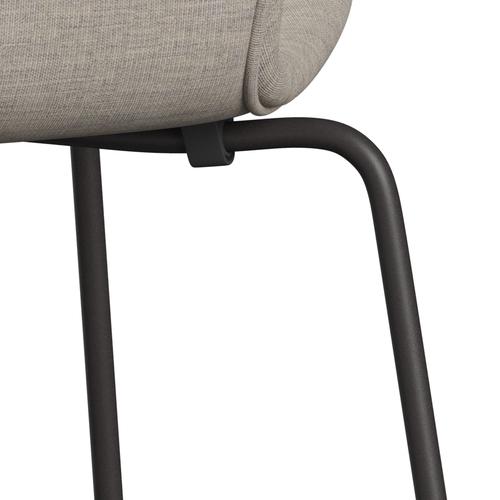 [product_category]-Fritz Hansen 3107 Chair Full Upholstery, Warm Graphite/Canvas Beige-Fritz Hansen-3107FU-CA0114-WARGRA-FRI-7