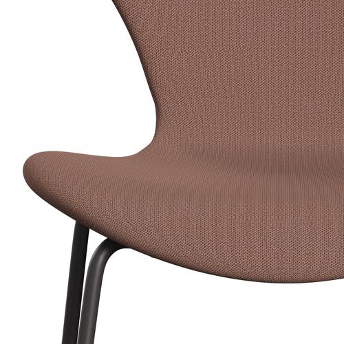 [product_category]-Fritz Hansen 3107 Chair Full Upholstery, Warm Graphite/Capture Brick/Red-Fritz Hansen-3107FU-CP7201-WARGRA-FRI-6