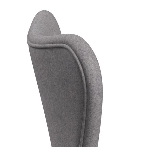 [product_category]-Fritz Hansen 3107 Chair Full Upholstery, Warm Graphite/Divina Md Cool Light Grey-Fritz Hansen-3107FU-DMD713-WARGRA-FRI-5