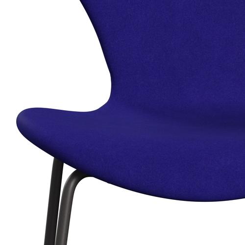 [product_category]-Fritz Hansen 3107 Chair Full Upholstery, Warm Graphite/Divina Petrol Blue-Fritz Hansen-3107FU-DIV686-WARGRA-FRI-6