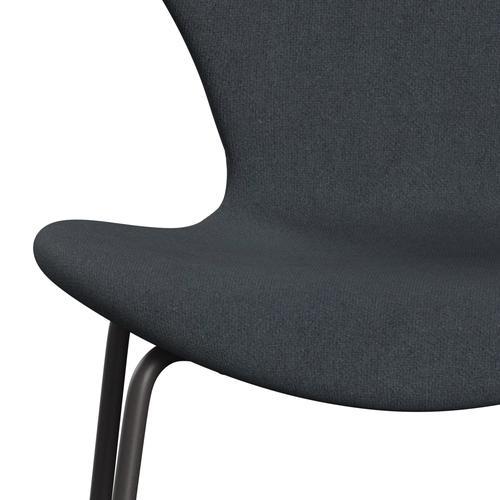 [product_category]-Fritz Hansen 3107 Chair Full Upholstery, Warm Graphite/Tonus Dark Grey-Fritz Hansen-3107FU-TON615-WARGRA-FRI-6