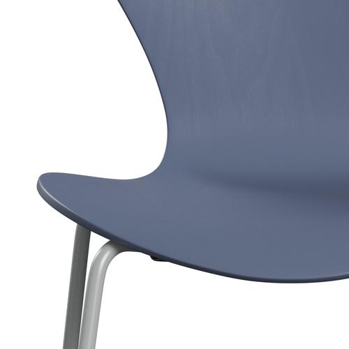 [product_category]-Fritz Hansen 3107 Chair Unupholstered, Nine Grey/Coloured Ash Dusk Blue-Fritz Hansen-3107-CA855-DRNIGR-FRI-6