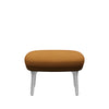 Fritz Hansen Fri Fodskammel Aluminium, Burnt Yellow