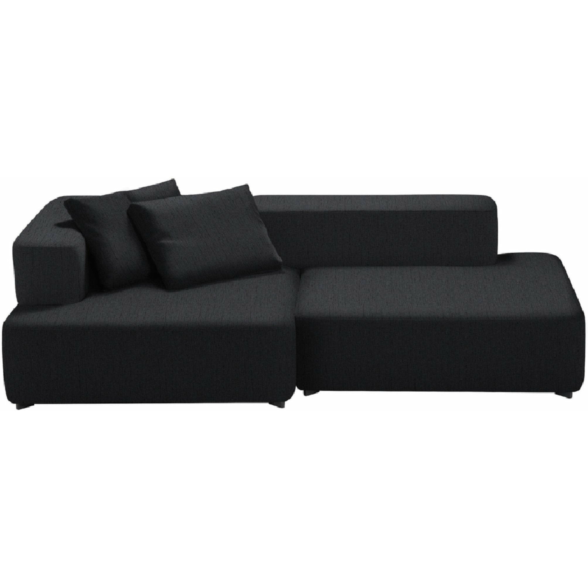 Fritz Hansen PL240-4 ALFABET 2-PERSONS SOFA CHRISTIANSHAVN, Dark Grey