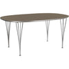 Fritz Hansen Super-Ellipse Bord 100x170 Cm, Brown Ottawa Laminat