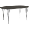 Fritz Hansen Super-Ellipse Bord 100x170 Cm, Grey Bromo Laminat