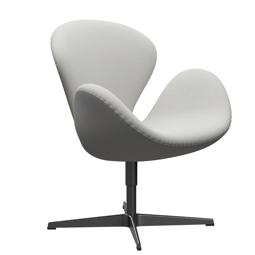 [product_category]-Fritz Hansen Swan Lounge Chair, Black Lacquered/Steelcut Trio Delicate Mint Green-Fritz Hansen-3320-STR906-BLLA-FRI-2