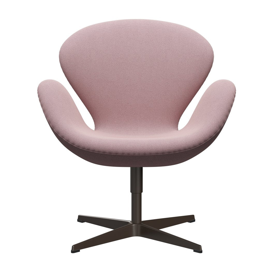 [product_category]-Fritz Hansen Swan Lounge Chair, Brown Bronze/Capture Pink-Fritz Hansen-3320-CP4801-BBBASE-FRI-1