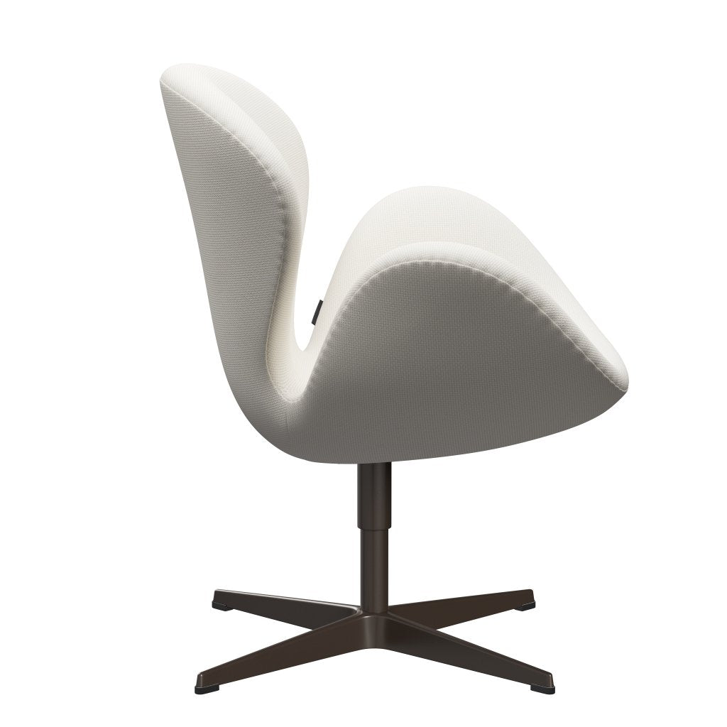 [product_category]-Fritz Hansen Swan Lounge Chair, Brown Bronze/Diablo Snow-Fritz Hansen-3320-DIA202-BBBASE-FRI-3