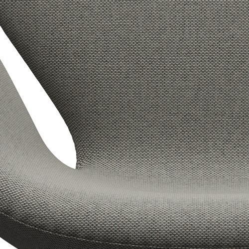 [product_category]-Fritz Hansen Swan Lounge Chair, Brown Bronze/Re Wool Grey White/Uni-Fritz Hansen-3320-REW128-BBBASE-FRI-6