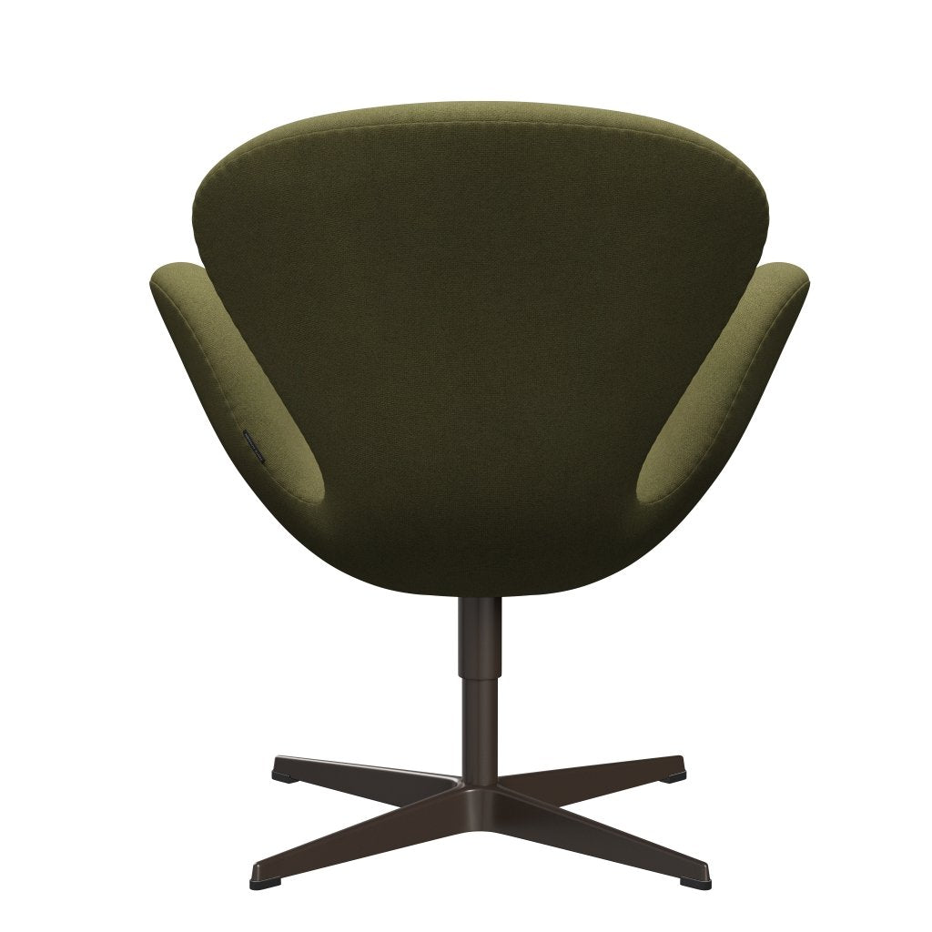 [product_category]-Fritz Hansen Swan Lounge Chair, Brown Bronze/Tonus Dusty Green-Fritz Hansen-3320-TON964-BBBASE-FRI-4