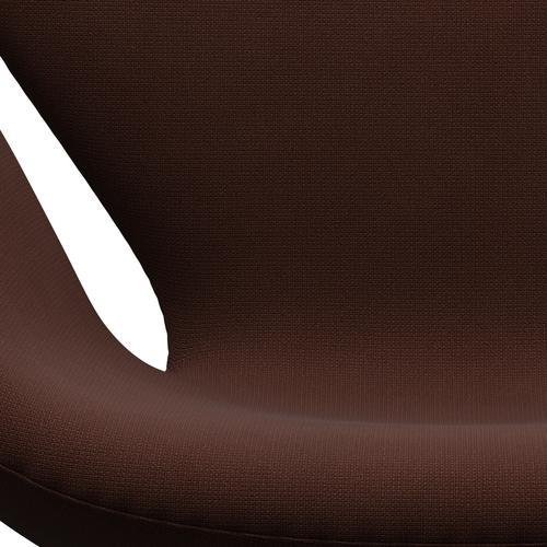 [product_category]-Fritz Hansen Swan Lounge Chair, Warm Graphite/Fame Brown (61047)-Fritz Hansen-3320-F61047-WGBASE-FRI-6