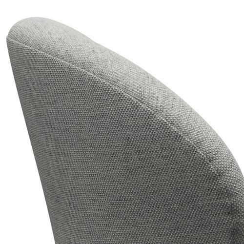 [product_category]-Fritz Hansen Swan Lounge Chair, Warm Graphite/Hallingdal White/Grey-Fritz Hansen-3320-HAL110-WGBASE-FRI-5