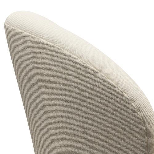 [product_category]-Fritz Hansen Swan Lounge Chair, Warm Graphite/Hallingdal Wool White-Fritz Hansen-3320-HAL100-WGBASE-FRI-5